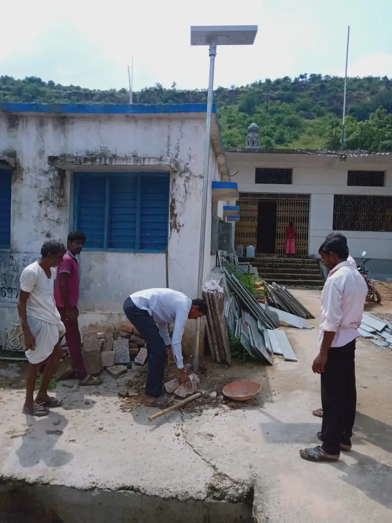 solar all in one street lighting system